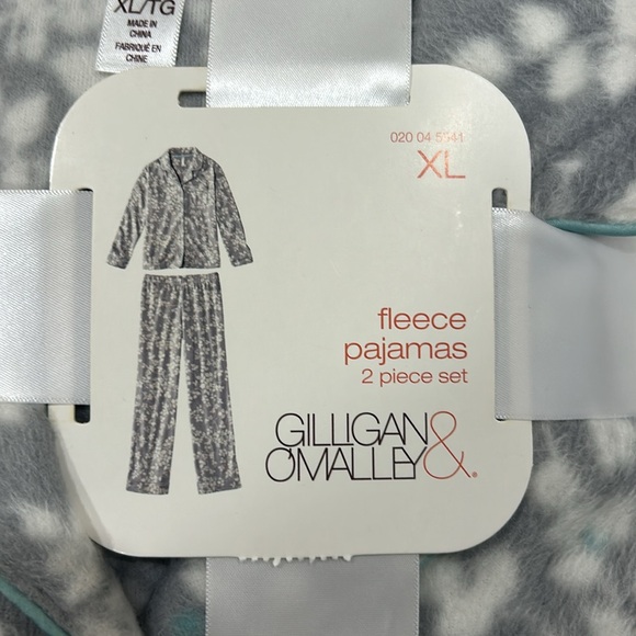 Ladies fleece PJ set - Picture 2 of 5